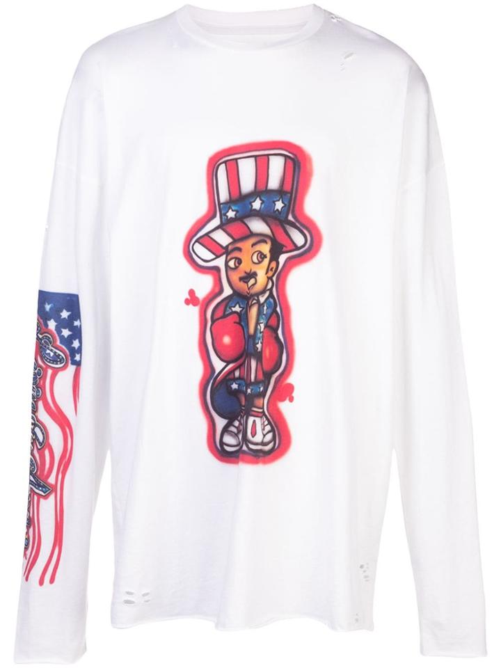 Alchemist Alchemist Livin In America Long Sleeve Tee - White