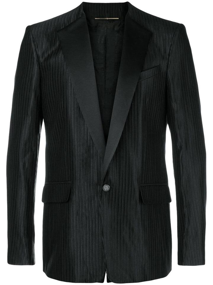 Givenchy Striped Smoking Jacket - Black
