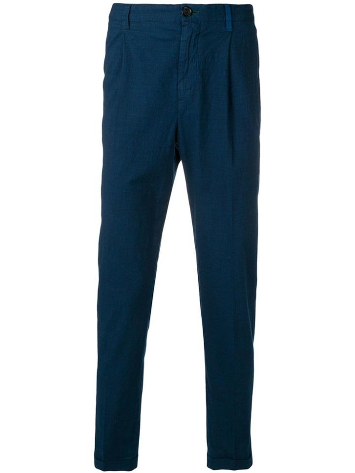 Ps Paul Smith Tapered Trousers - Blue