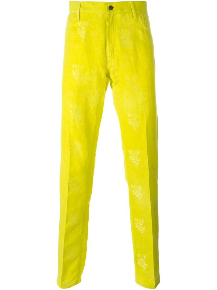Ann Demeulemeester Jacquard Trosers