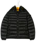 Ai Riders On The Storm Kids Teen Visor Padded Jacket - Black