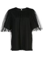 Marc Jacobs Mesh Layered T-shirt - Black