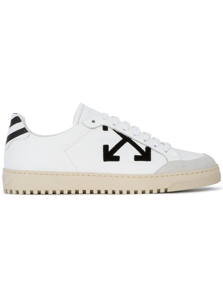 Off-white White Arrow Logo Sneakers