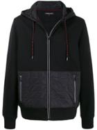 Michael Kors Panelled Hooded Jacket - Black