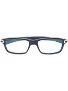 Tag Heuer - Square Frame Glasses - Men - Acetate/rubber - 55, Black, Acetate/rubber