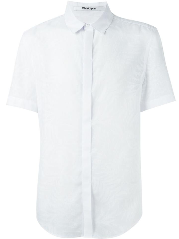 Chalayan Classic Short Sleeve Shirt - White