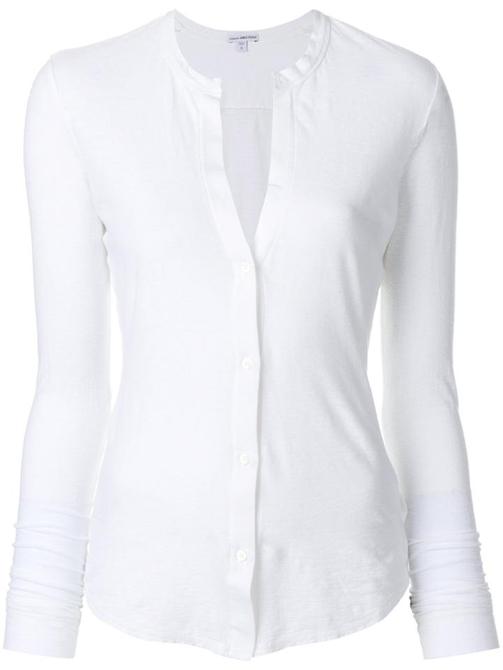 James Perse Slim Fit Shirt - White