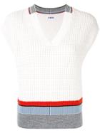 Coohem Tech Knit Mesh Vest - White