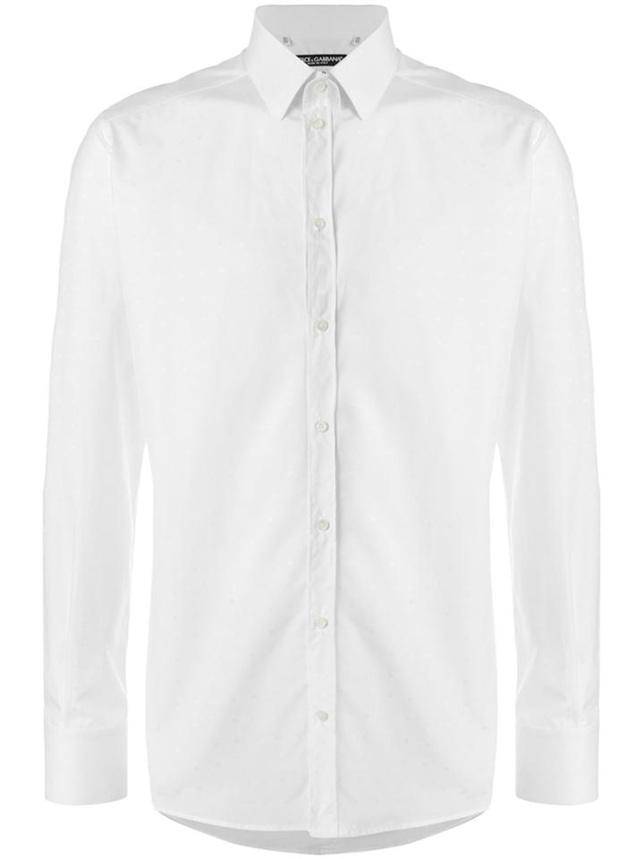 Dolce & Gabbana Slim Fit Classic Shirt - White