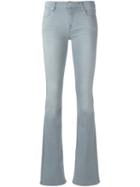 7 For All Mankind Flared Jeans, Women's, Size: 28, Grey, Cotton/polyester/spandex/elastane
