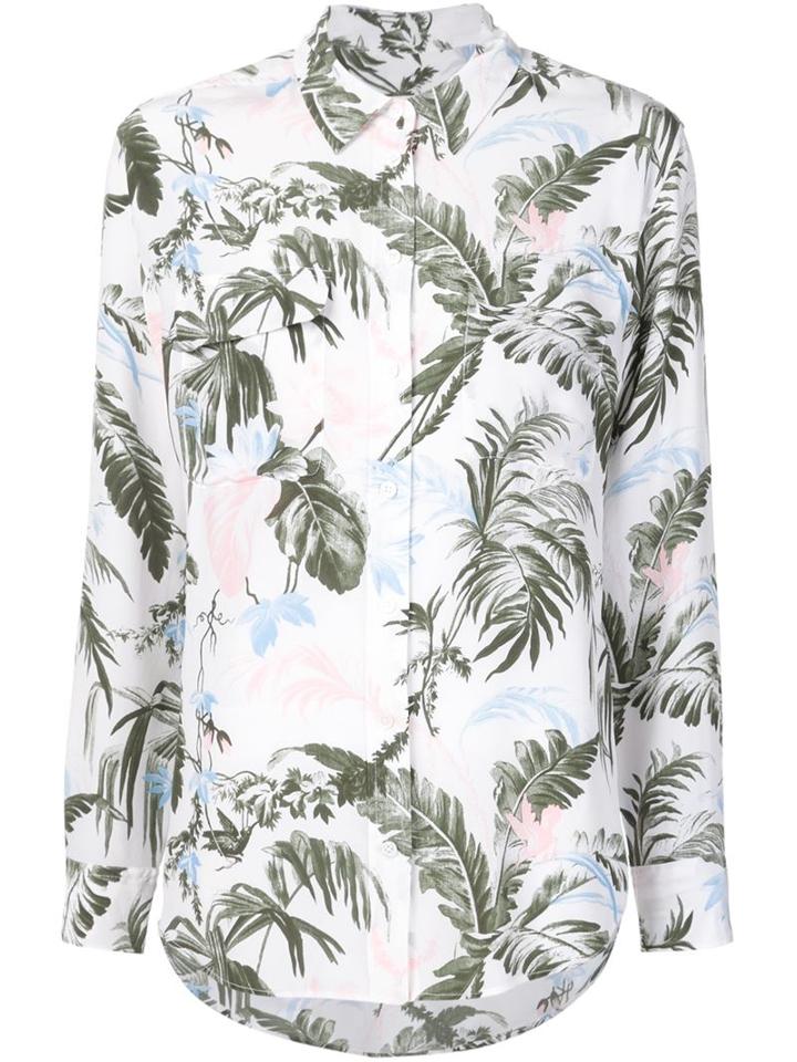 Equipment Botanical Print Shirt