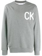 Calvin Klein Jeans Ck Sweatshirt - Grey