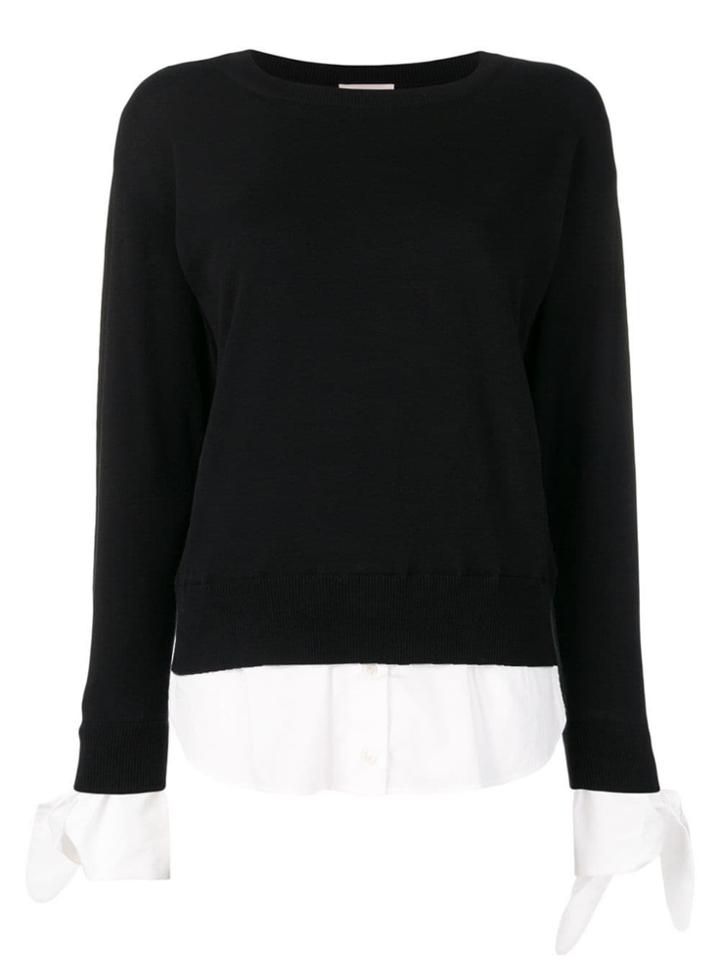 Moncler Layered Jumper - Black