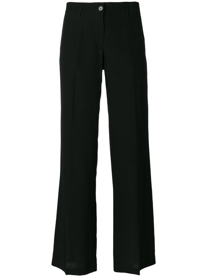 Aspesi Straight Leg Formal Trousers - Black