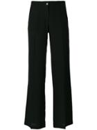 Aspesi Straight Leg Formal Trousers - Black