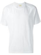 Folk Round Neck T-shirt, Men's, Size: 5, White, Polyester/cotton/viscose
