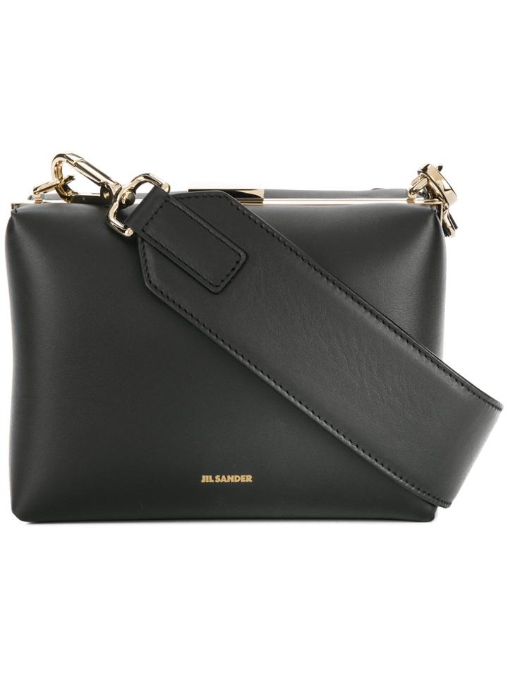 Jil Sander Box Shoulder Bag - Black