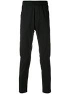 Low Brand Side Stripe Tailored Joggers - Black