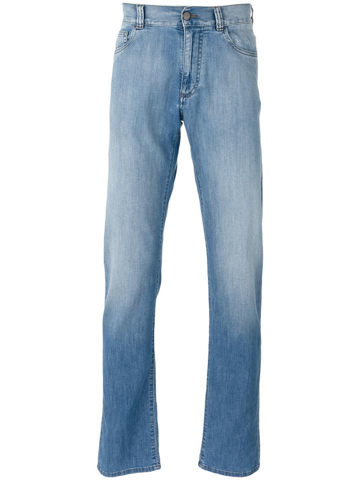 Canali - Regular-fit Jeans - Men - Cotton/spandex/elastane - 54, Blue, Cotton/spandex/elastane
