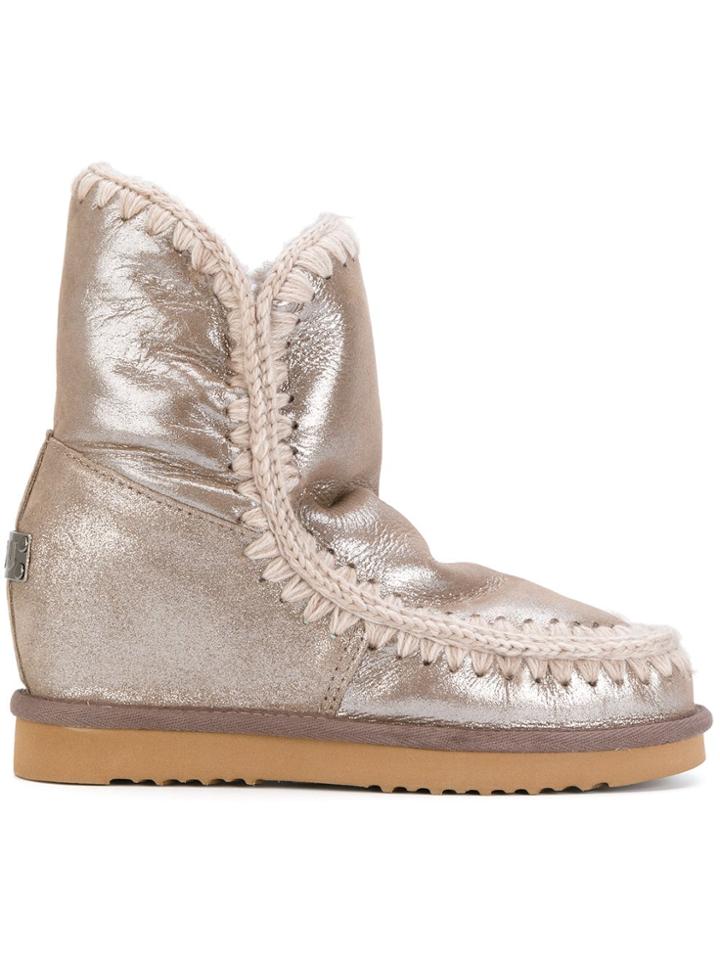 Mou Eskimo Boots - Neutrals