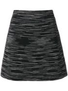Y's Panelled Skirt - Black