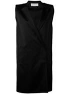 Gianluca Capannolo - Tailored Waistcoat - Women - Cotton/nylon/viscose - 40, Black, Cotton/nylon/viscose