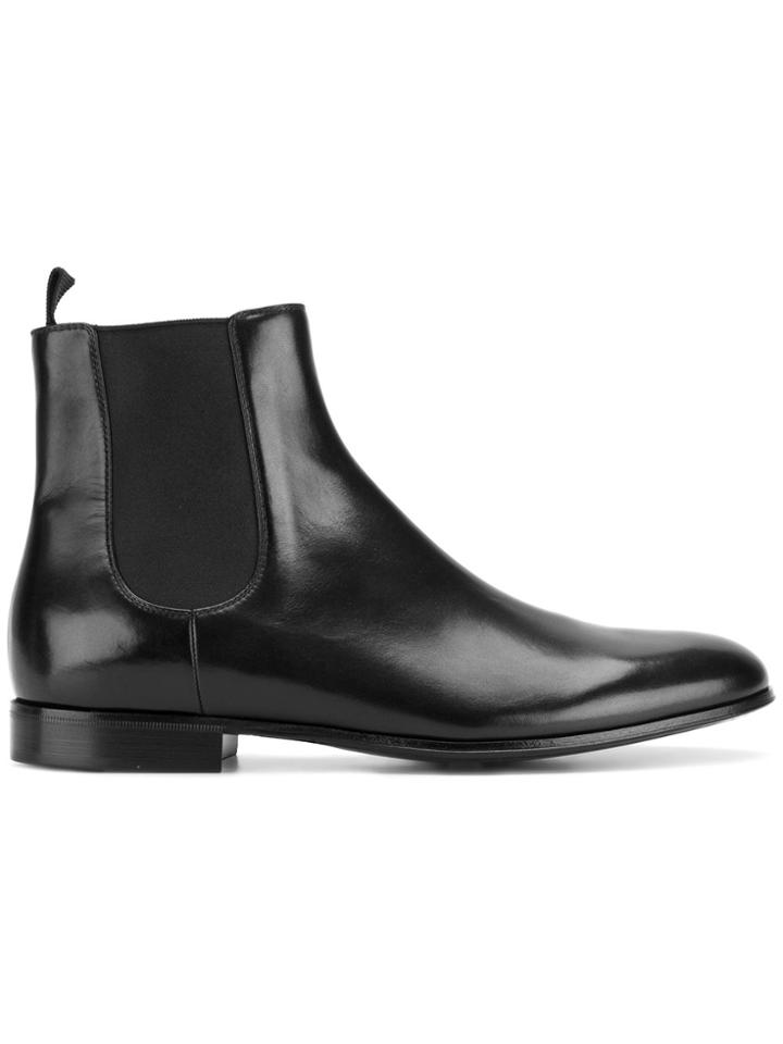 Gianvito Rossi Classic Chelsea Boots - Black