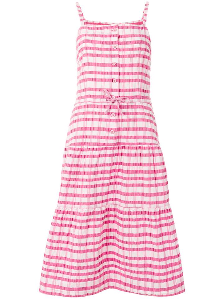 Courrèges Vintage Check Dress - Pink & Purple