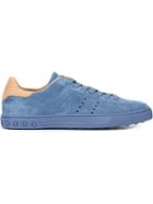 Tod S Classic Lace-up Sneakers, Men's, Size: 7, Blue, Leather/rubber