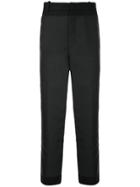 Wooyoungmi Cropped Pinstripe Trousers - Blue