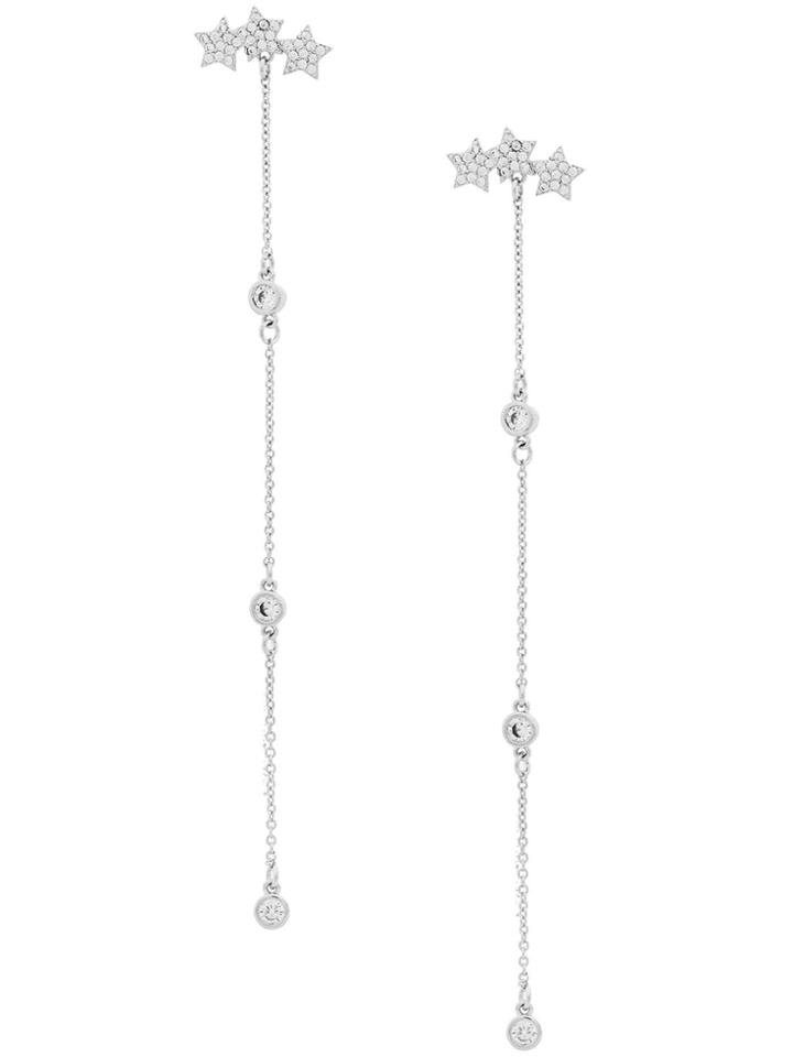 Federica Tosi Star Drop Earrings - Metallic