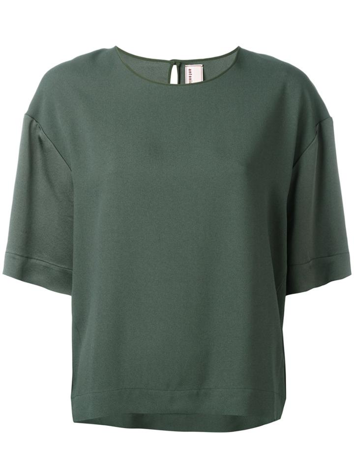 Antonio Marras Oversized T-shirt - Green
