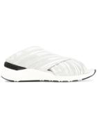 Casadei Crossover Sneaker Sandals - Metallic