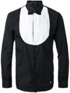 Loveless Bow Tie Print Shirt, Men's, Size: 3, Black, Cotton