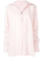 Lemaire Zip Crepe Blouse - Pink