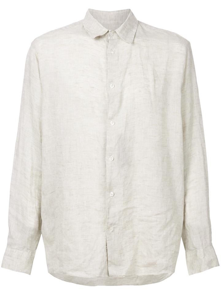 Giorgio Armani Plain Shirt - Nude & Neutrals