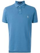 Polo Ralph Lauren - Logo Embroidered Polo Shirt - Men - Cotton - L, Blue, Cotton
