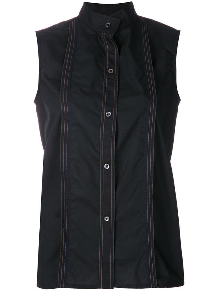 Sofie D'hoore Exposed Seam Blouse - Black