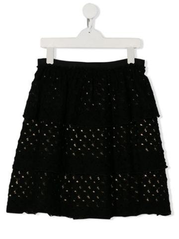 Touriste Fine Knit Skirt - Black