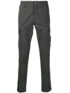 Stone Island Tapered Cargo Trousers - Grey