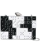 Kotur - Domino Crystal Clutch - Women - Plexiglass/metal - One Size, Black, Plexiglass/metal