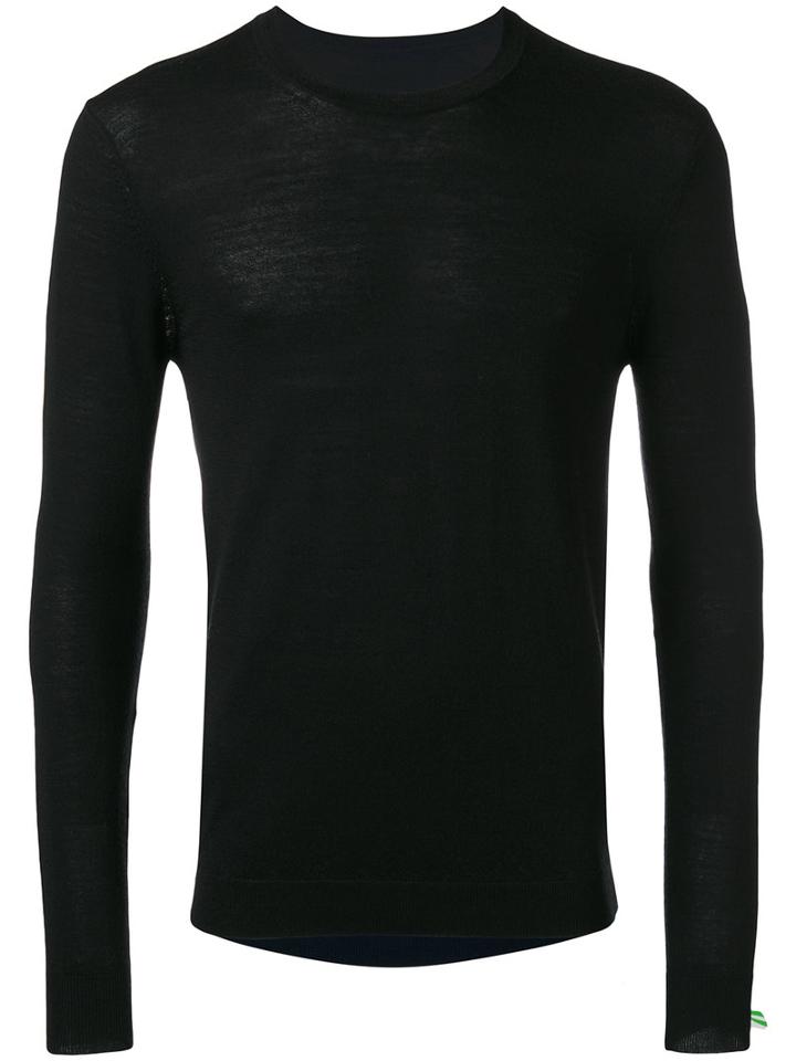 Sottomettimi Slim-fit Jumper, Men's, Size: Small, Black, Merino