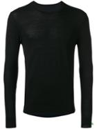 Sottomettimi Slim-fit Jumper, Men's, Size: Small, Black, Merino