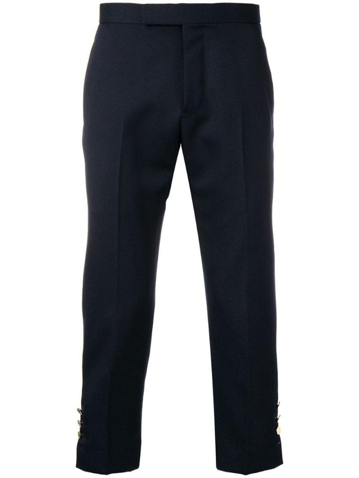 Thom Browne Slim-fit Mid-rise Trouser - Blue