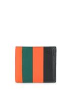 Loewe Striped Bifold Wallet - Orange
