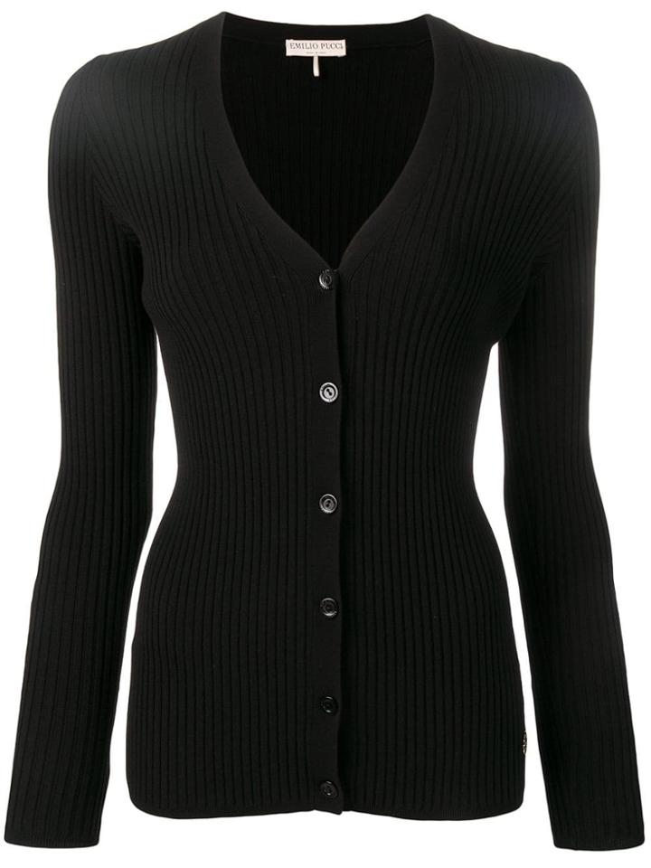 Emilio Pucci Classic Small Cardigan - Black