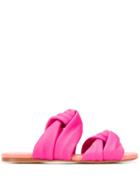 Anna Baiguera Knot Sandals - Pink