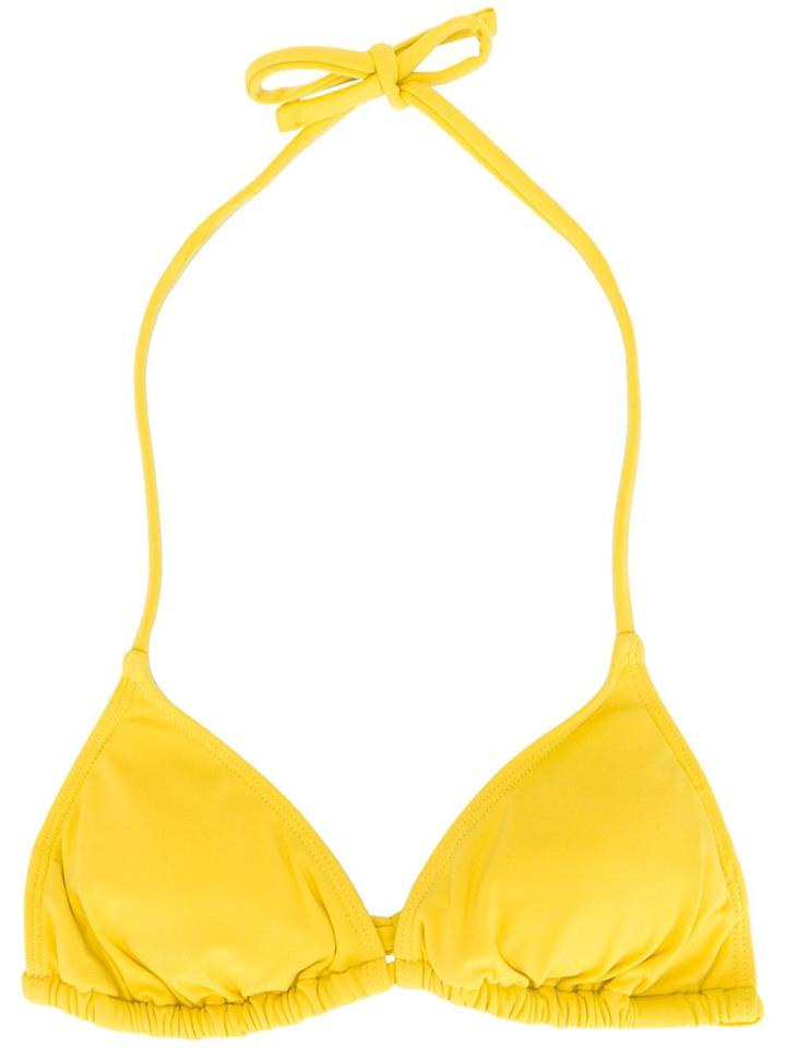 Miska Paris Triangle Bikini Top - Yellow