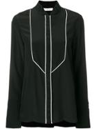Dorothee Schumacher Button Bib Shirt - Black