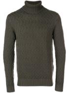 Circolo 1901 Roll-neck Fitted Sweater - Green